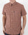 Ben Sherman House Check Short Sleeve Shirt Claret