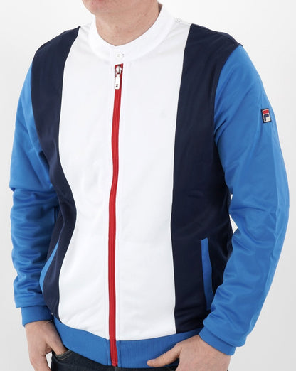 Fila Vintage Sammy Track Top White/Blue