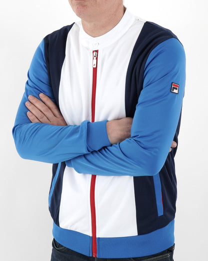 Fila Vintage Sammy Track Top White/Blue