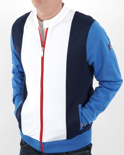 Fila Vintage Sammy Track Top White/Blue