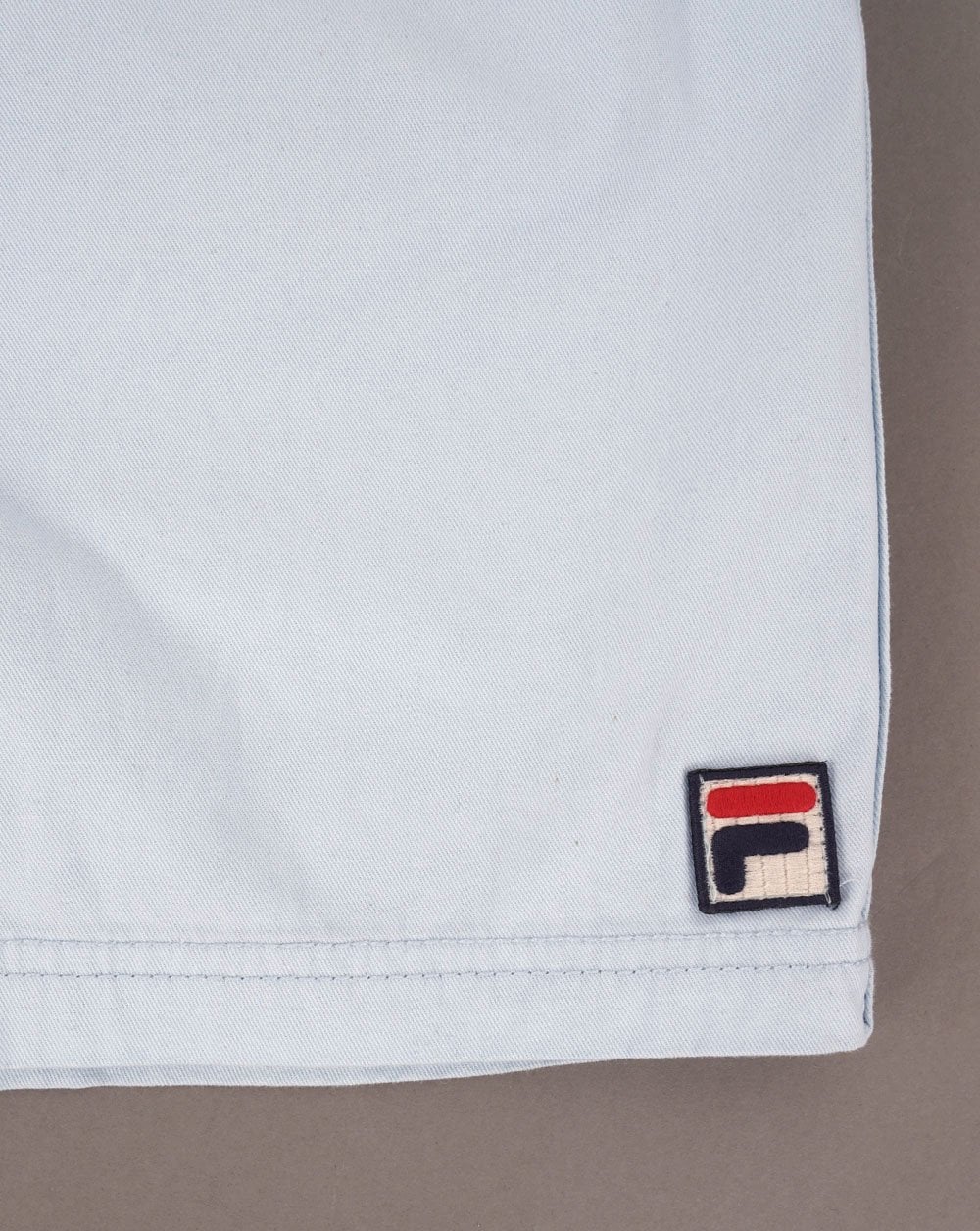 Fila Vintage Elasticated Chino Shorts Sky Blue