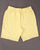 Lacoste Rear Pocket Fleece Shorts Yellow
