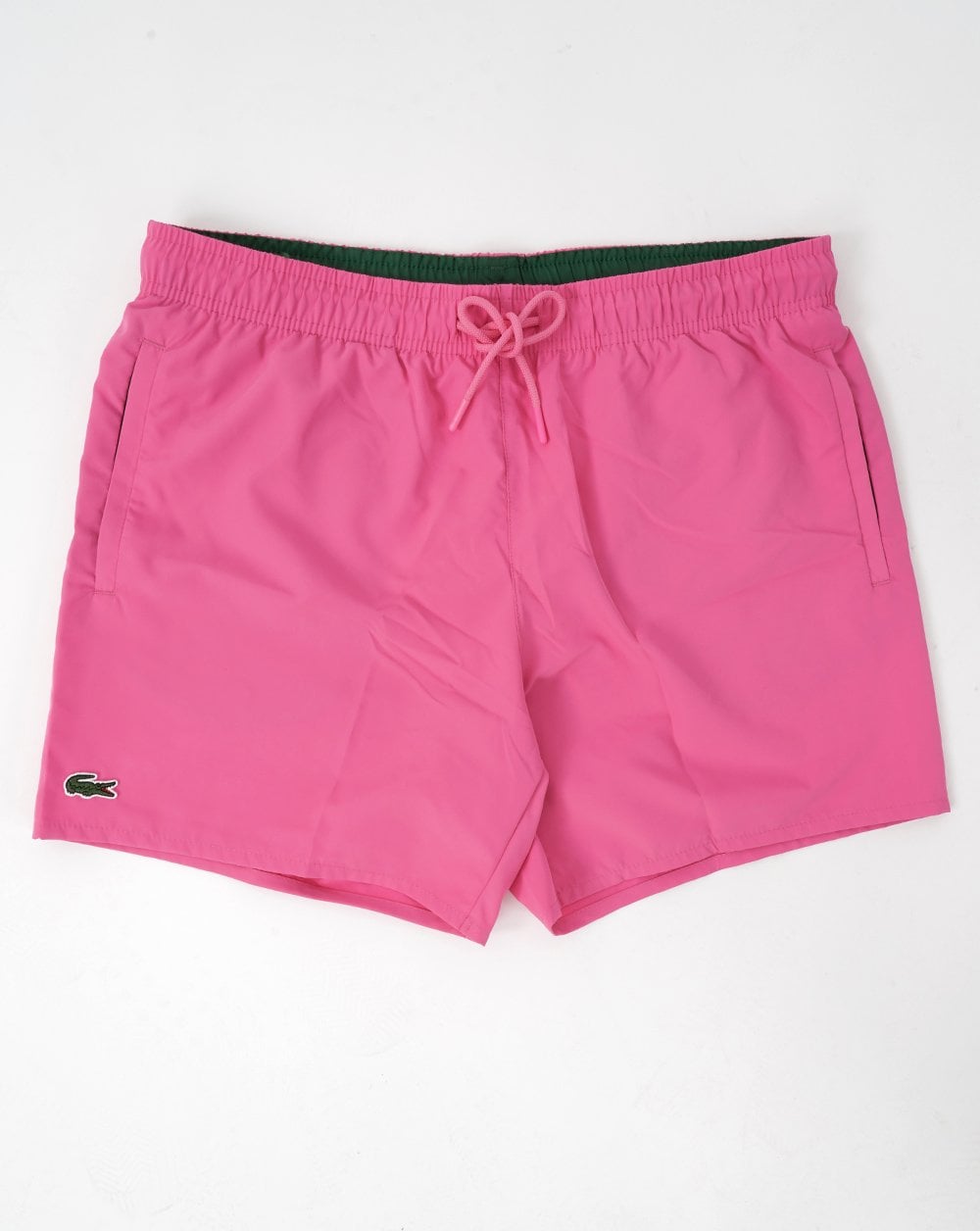 Lacoste Swim Shorts Hot Pink/Green