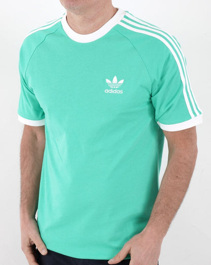 Adidas Originals 3 Stripes T Shirt Hi-Res Green