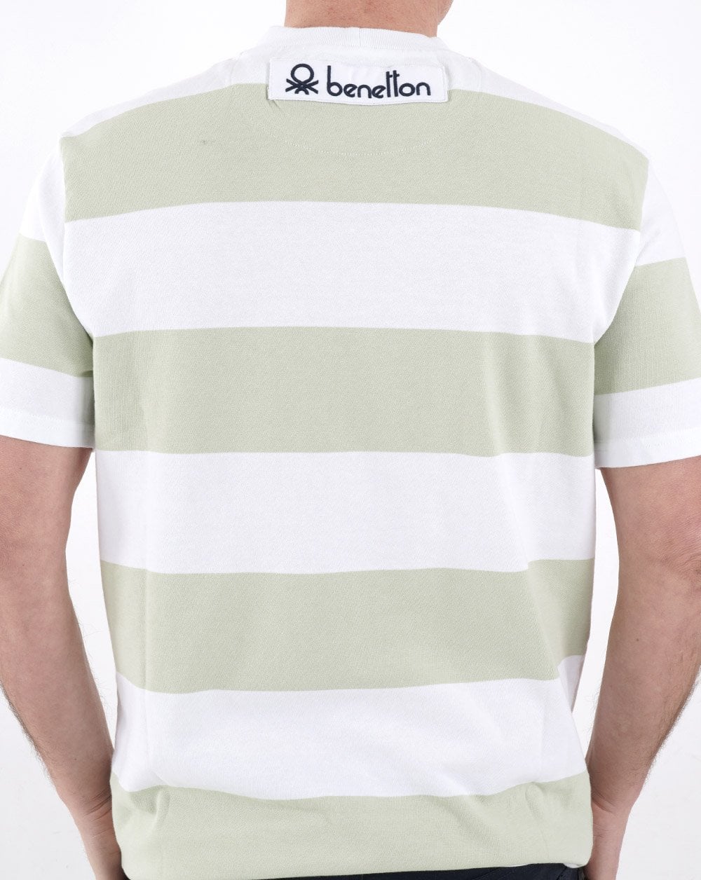 Benetton Stripe T-shirt Mint