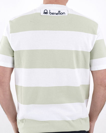 Benetton Stripe T-shirt Mint