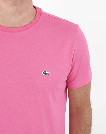 Lacoste T Shirt Hot Pink
