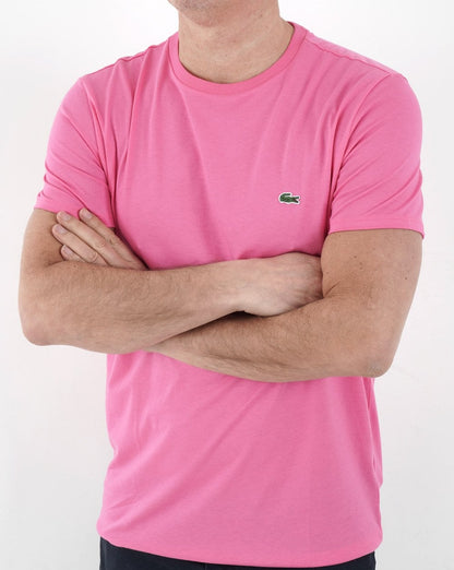 Lacoste T Shirt Hot Pink