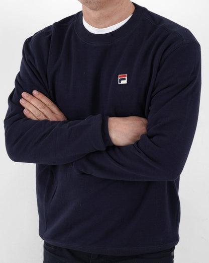 Fila Vintage Seppi Crew Sweat Navy