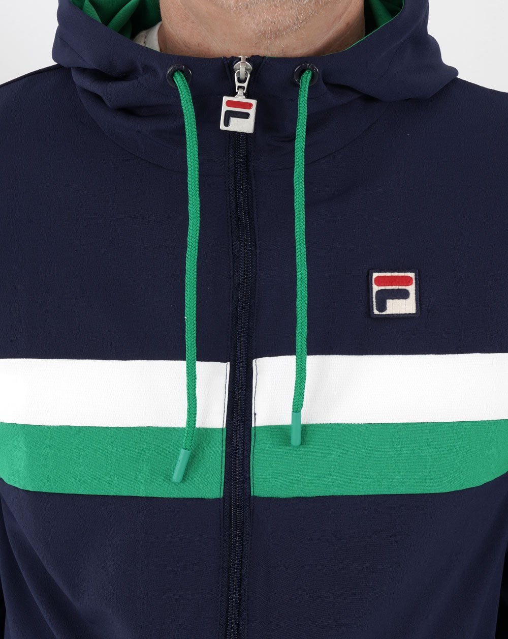 Fila Vintage Jacket Navy/Green/White