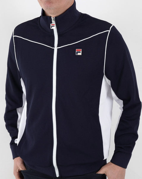 Fila Vintage Vicktor Track Top Navy/White