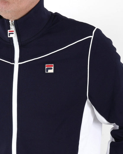 Fila Vintage Vicktor Track Top Navy/White
