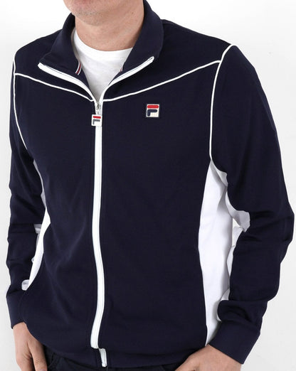 Fila Vintage Vicktor Track Top Navy/White