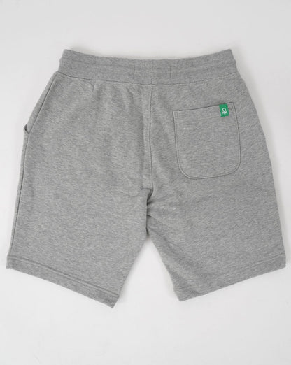 Benetton Sweat Short Grey Marl