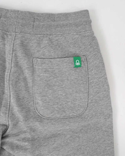 Benetton Sweat Short Grey Marl