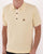 Gabicci Vintage Lineker Knitted Polo Vanilla