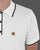 Gabicci Vintage Lineker Knitted Polo White