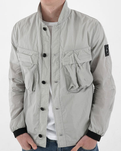 Marshall Artist Quinto Molecular Overshirt Antarctica Grey