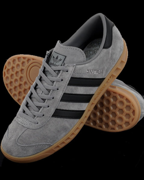 Adidas Hamburg Trainers Grey/Black