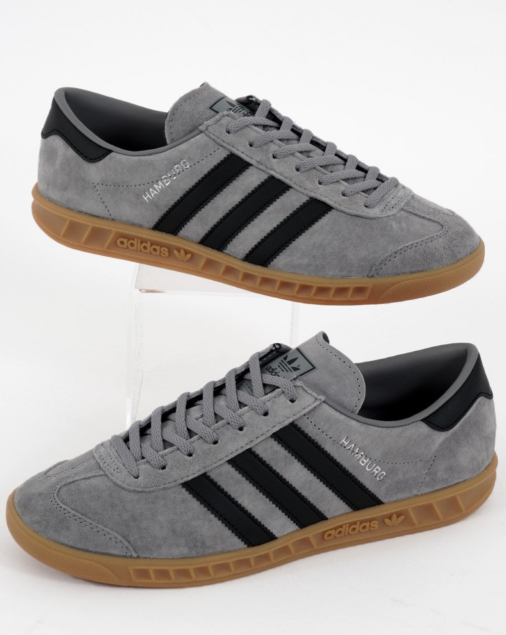Adidas Hamburg Trainers Grey/Black