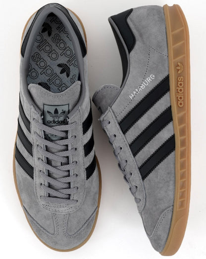 Adidas Hamburg Trainers Grey/Black