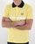Sergio Tacchini Supermac Polo Shirt Yellow/White/Navy