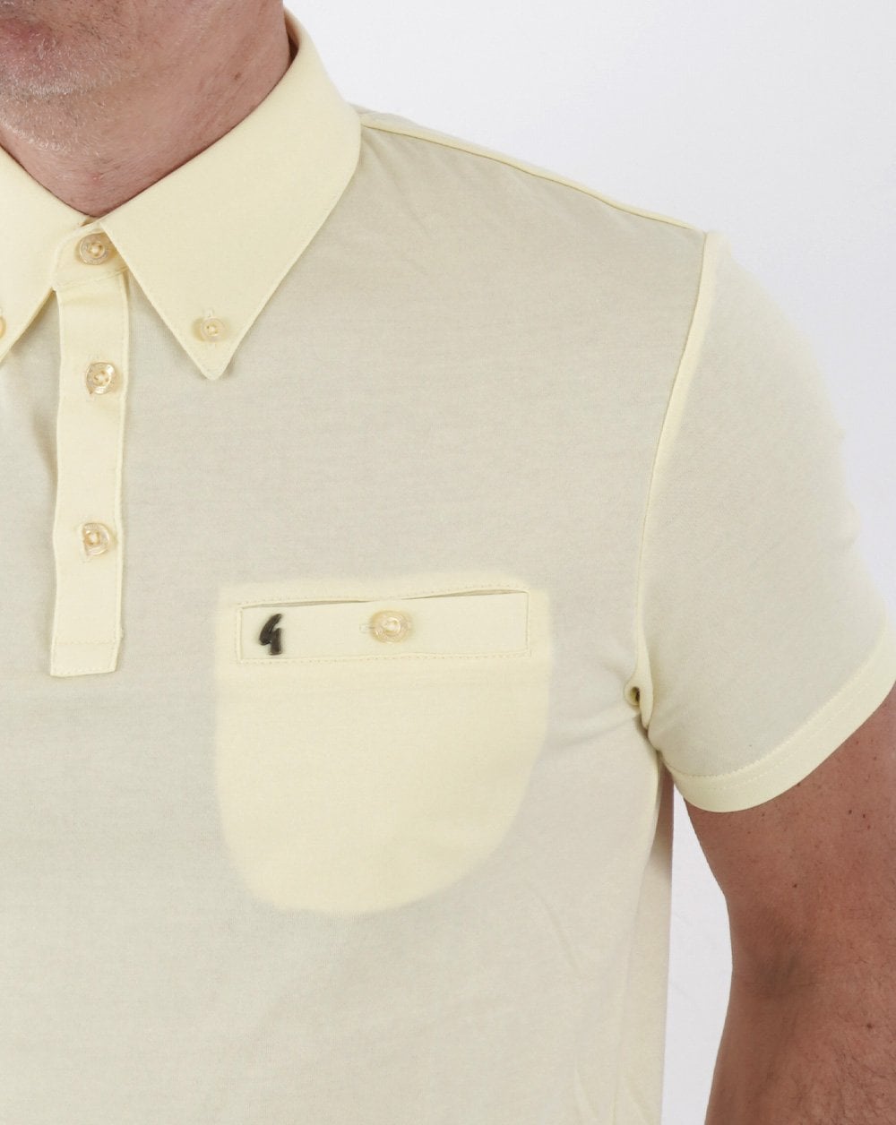 Gabicci Vintage Ladro Polo Shirt Vanilla