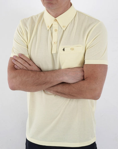 Gabicci Vintage Ladro Polo Shirt Vanilla