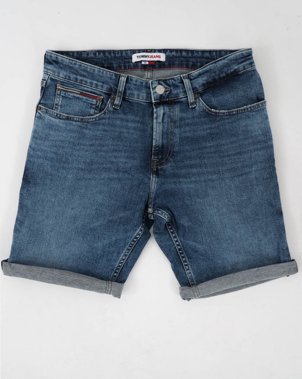 Tommy Jeans Scanton Denim Shorts Denim Blue