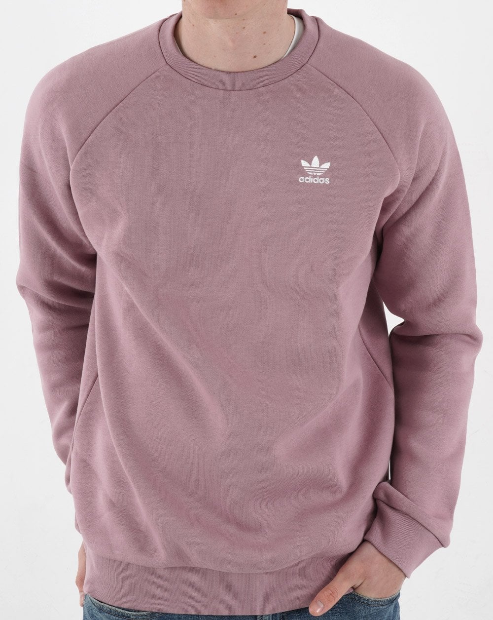 Adidas Originals Essential Crew Sweat Mauve