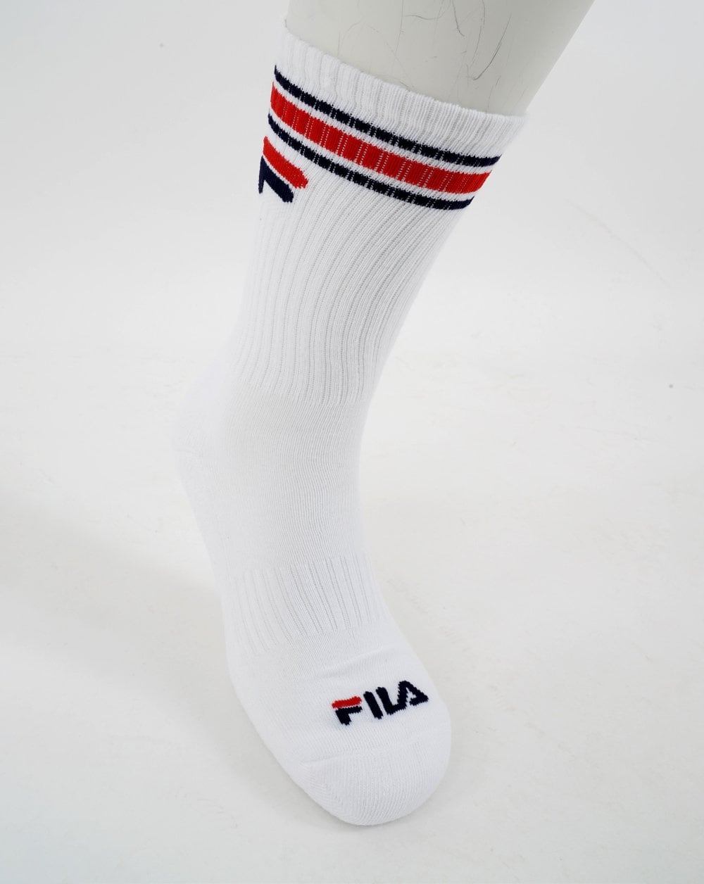 Fila Vintage 3 Pack Socks White