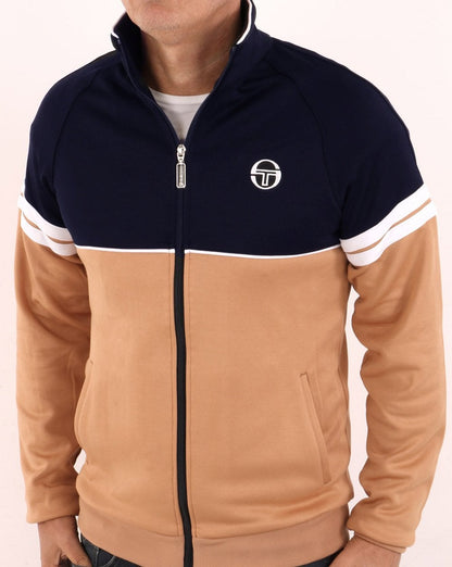 Sergio Tacchini Orion Track Top Navy/Tan