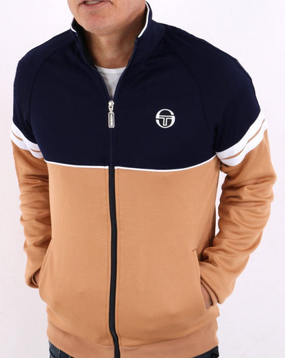 Sergio Tacchini Orion Track Top Navy/Tan