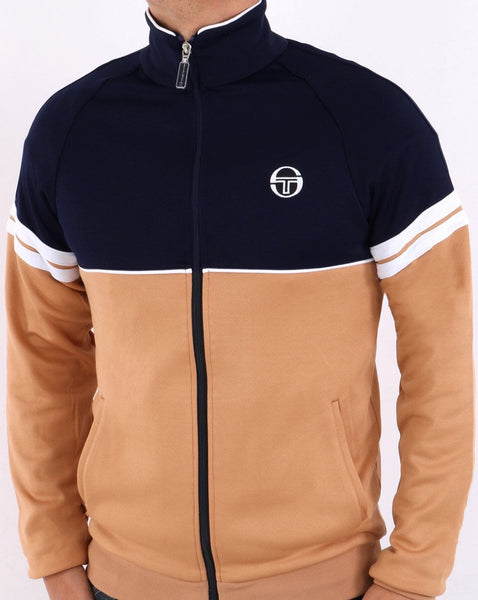 Sergio Tacchini Orion Track Top Navy/Tan