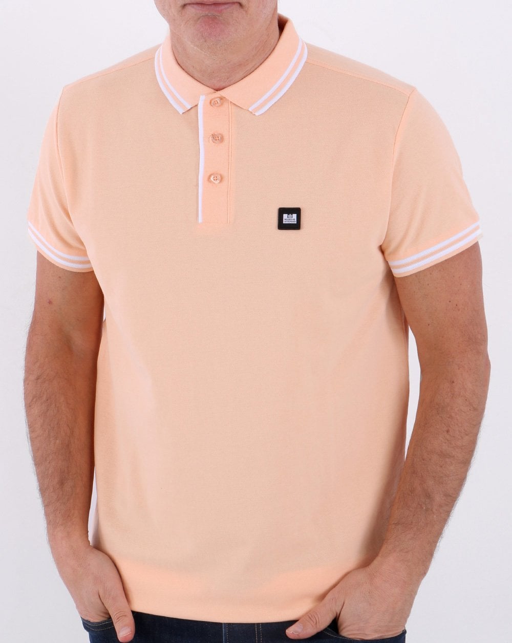 Weekend Offender Bunker Ave Polo Shirt Apricot