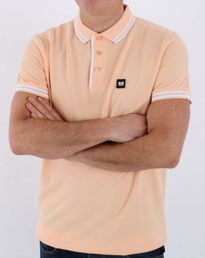 Weekend Offender Bunker Ave Polo Shirt Apricot