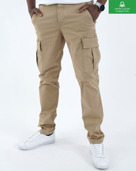 Benetton Combat Trouser Beige
