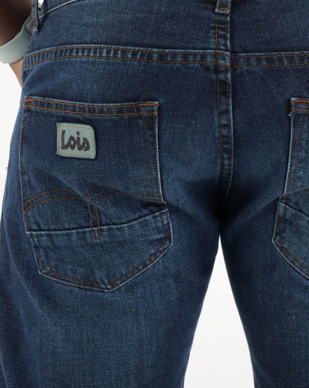 Lois Sierra Regular Slim Fit Jeans Dark Stone