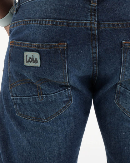 Lois Sierra Regular Slim Fit Jeans Dark Stone