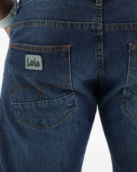 Lois Sierra Regular Slim Fit Jeans Dark Stone