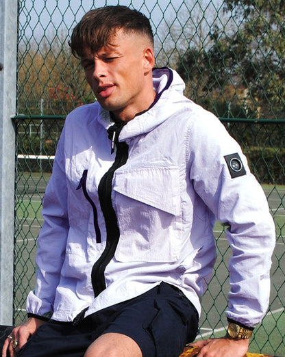Marshall Artist GD Hooded Overshirt Soft Violet