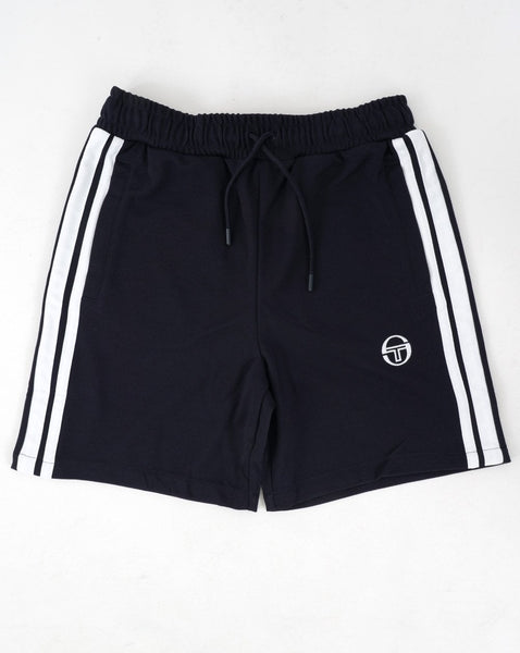 Sergio Tacchini Striped Casual Shorts Navy