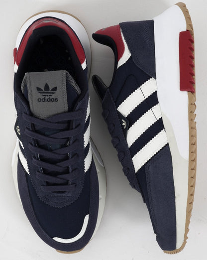 Adidas Retropy F2 Trainers Navy/Off White