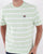 Fila Vintage Stripe Pique T Shirt Soft Green/White