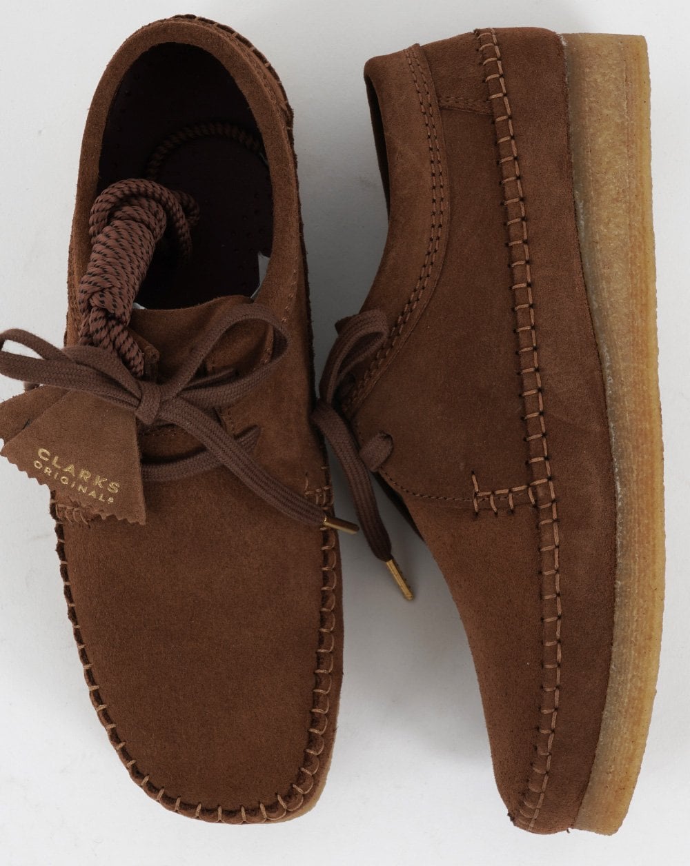 Clarks Originals Weaver Shoe Cola Suede