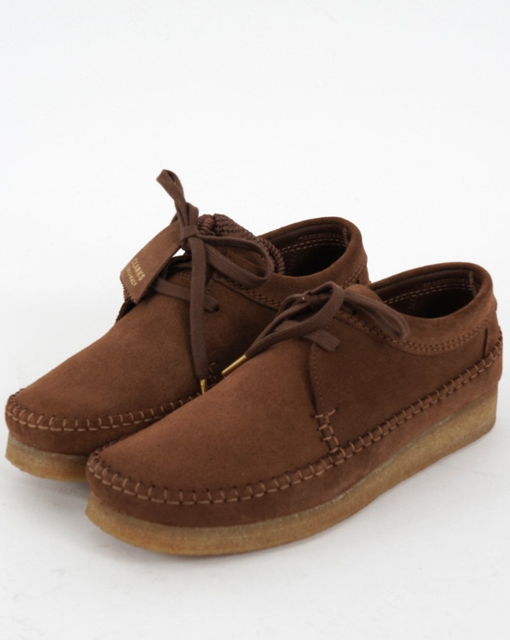 Clarks Originals Weaver Shoe Cola Suede