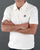 Fila Vintage Zip Polo Shirt Off White