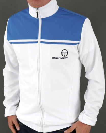 Sergio Tacchini New Young Line Track Top White/Blue