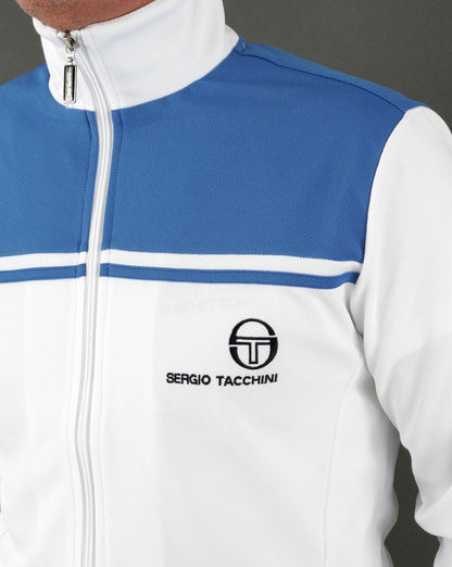 Sergio Tacchini New Young Line Track Top White/Blue