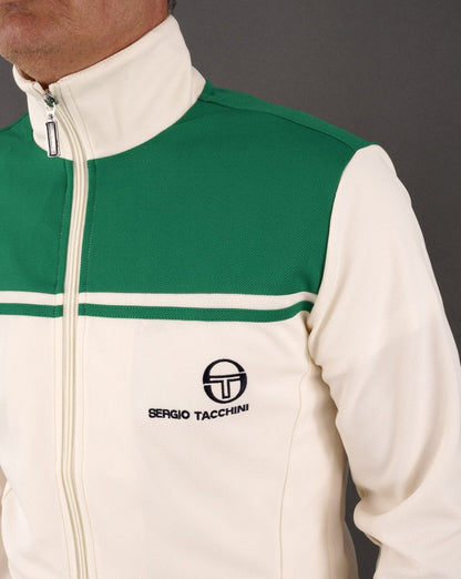 Sergio Tacchini New Young Line Track Top Gardenia/Green